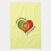 Portugees hart theedoek (Verticaal)