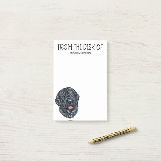 Portugees Hondenliefhebber Post-it® Notes (Op bureau)