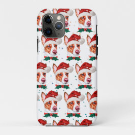 Portugees Hondenras kerststerren in Podengo Case-Mate iPhone Case