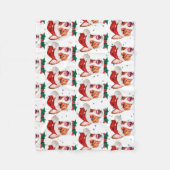 Portugees Hondenras kerststerren in Podengo Fleece Deken (Voorkant)