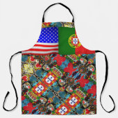 Portugees in Amerika Schort (Voorkant)