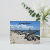Portugees kanonneneiland van Mozambique Briefkaart (Staand voorkant)