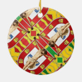 Portugees Keramisch Ornament (Achterkant)