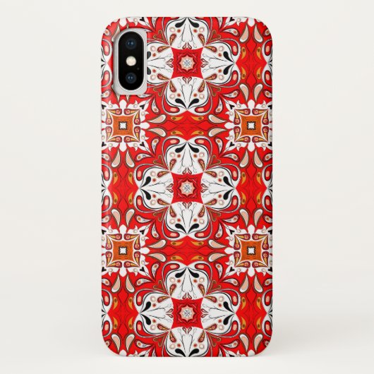 Portugees keramisch tegelpatroon Case-Mate iPhone case (Achterkant)