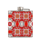 Portugees keramisch tegelpatroon heupfles (Achterkant)