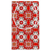 Portugees keramisch tegelpatroon klein cadeauzakje (Achterkant)