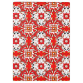 Portugees keramisch tegelpatroon klembord (Achterkant)