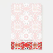 Portugees keramisch tegelpatroon post-it® notes (Voorkant)