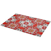 Portugees keramisch tegelpatroon snijplank (Hoek)