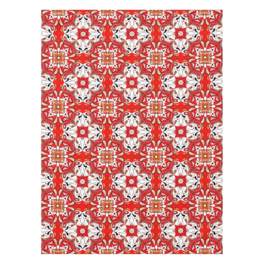 Portugees keramisch tegelpatroon tafelkleed (Voorkant)