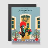 Portugees Kersthuis met Rooster Groeten (Voorkant / Achterkant)