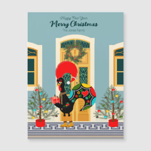 Portugees Kersthuis met Rooster Groeten