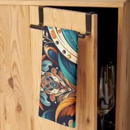 Portugees Keuken Handdoeken waterverf Bloemen