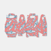 Portugees Lissabon Sardines Pattern Azulejos Pink Bedankdoosjes (Uitgevouwen)