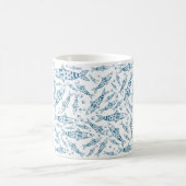 Portugees Lissabon Sardines Pattern Azulejos White Koffiemok (Center)