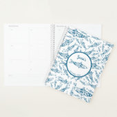 Portugees Lissabon Sardines Pattern Azulejos White Planner (Display)