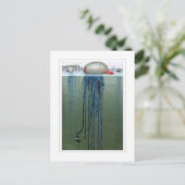 Portugees Man-o-oorlog Briefkaart (Staand voorkant)