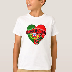 Portugees meisje t-shirt