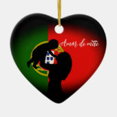 Portugees moederschap keramisch ornament (Voorkant)