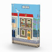 Portugees mooie huizen met tegels of azulejos fotoblokken (Rechts)