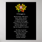 Portugees* Nationaal Poster voor volkslied (Voorkant)
