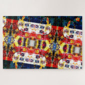 Portugees ontwerp Puzzel Legpuzzel (Horizontaal)