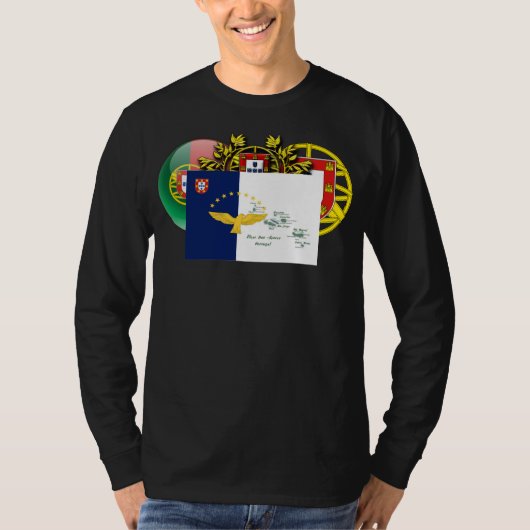 Portugees ontwerp  t-shirt (Voorkant)
