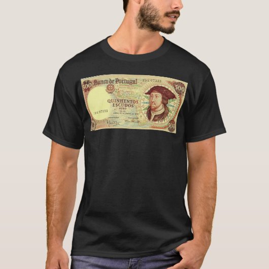 Portugees ontwerp t-shirt (Voorkant)