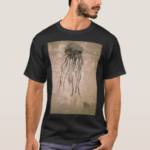 Portugees oorlogsschip in grunge t-shirt