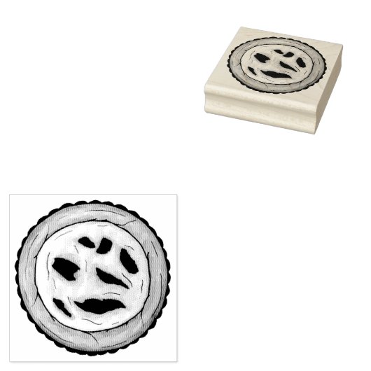 Portugees Pastel de Nata Ei Custard Tart gebak Rubberstempel (Gestempeld)