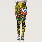 Portugees patriottisch design leggings (Voorkant)