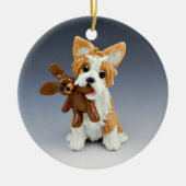 Portugees Podengo Dog Ceramic Ornament (Voorkant)