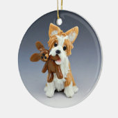 Portugees Podengo Dog Ceramic Ornament (Links)