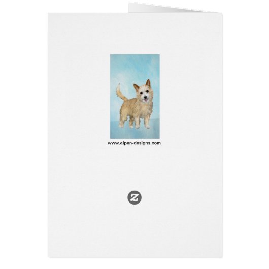 Portugees Podengo Pequeno schilderen - Oorspronkel (Achterkant)