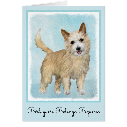 Portugees Podengo Pequeno schilderen - Oorspronkel (Voorkant)