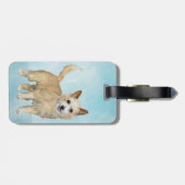 Portugees Podengo Pequeno schilderen - Oorspronkel Bagagelabel (Achterkant horizontaal)