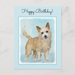 Portugees Podengo Pequeno schilderen - Oorspronkel Briefkaart