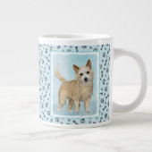 Portugees Podengo Pequeno schilderen - Oorspronkel Grote Koffiekop (Rechts)