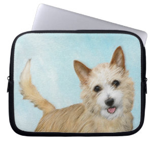Portugees Podengo Pequeno schilderen - Oorspronkel Laptop Sleeve