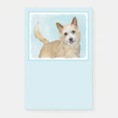 Portugees Podengo Pequeno schilderen - Oorspronkel Post-it® Notes (Voorkant)