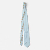 Portugees Podengo Pequeno schilderen - Oorspronkel Stropdas (Achterkant)