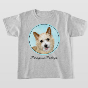 Portugees Podengo Pequeno schilderen - Oorspronkel T-shirt