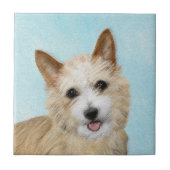 Portugees Podengo Pequeno schilderen - Oorspronkel Tegeltje (Voorkant)