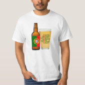 Portugees Portugal Drink Team T-shirt (Voorkant)