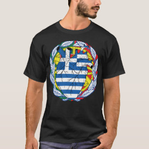 Portugees Portugal Griekse onafhankelijkheid Griek T-shirt