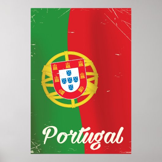 Portugees poster voor oldtimers. (Voorkant)