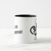 Portugees Rooster Bom dia- Goedemorgen citaat Mok (Midden)