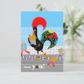 Portugees Rooster Parade Kids Verjaardagsfeest (Staand voorkant)