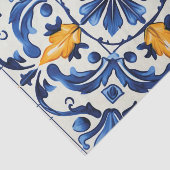 Portugees schattig tegel patroon decoupage tissuepapier (Detail)