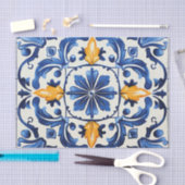 Portugees schattig tegel patroon decoupage tissuepapier (Craft)